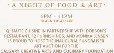 Calgary Creative Arts and Culinary Foundation