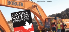 Borger Construction Calgary Safety Award 2013